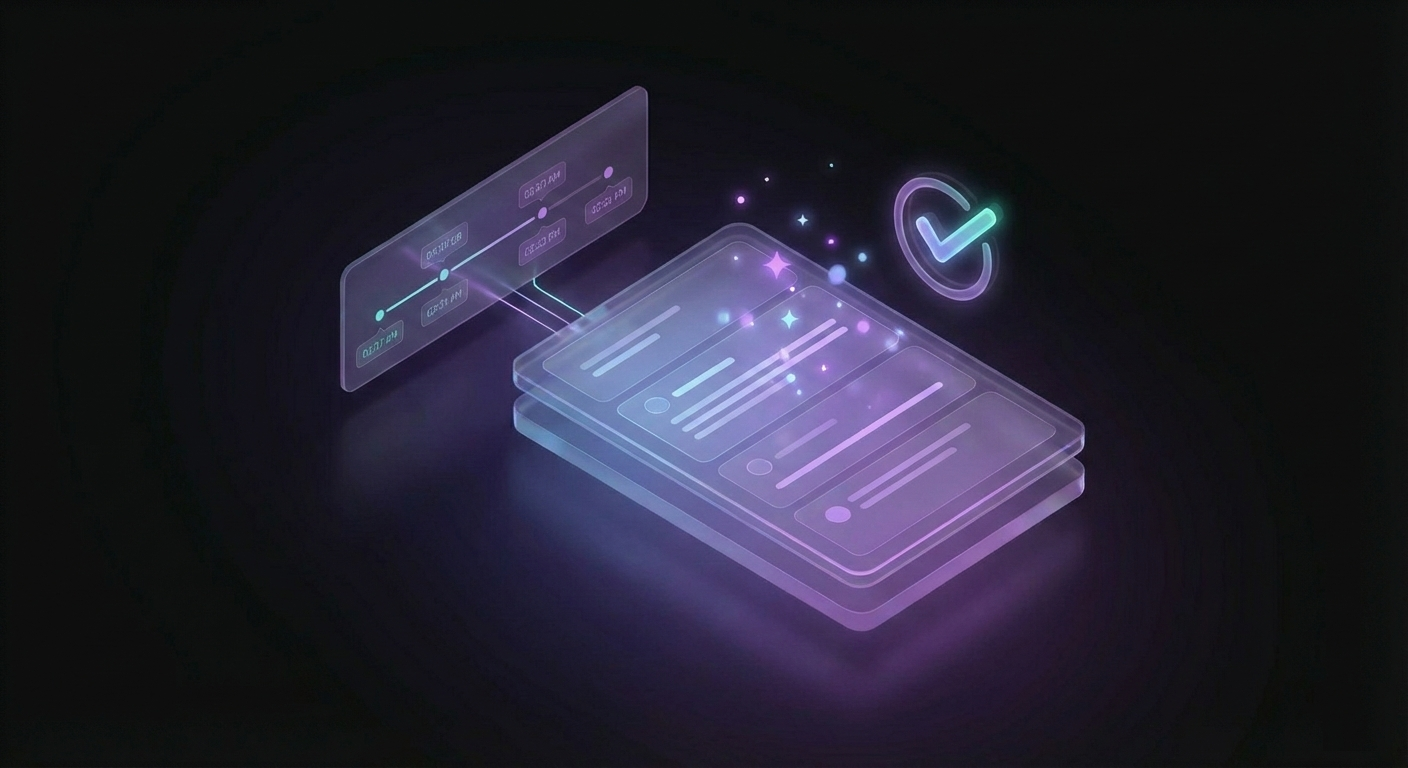 AI-drafted incident report being reviewed and approved by a staff member on a tablet